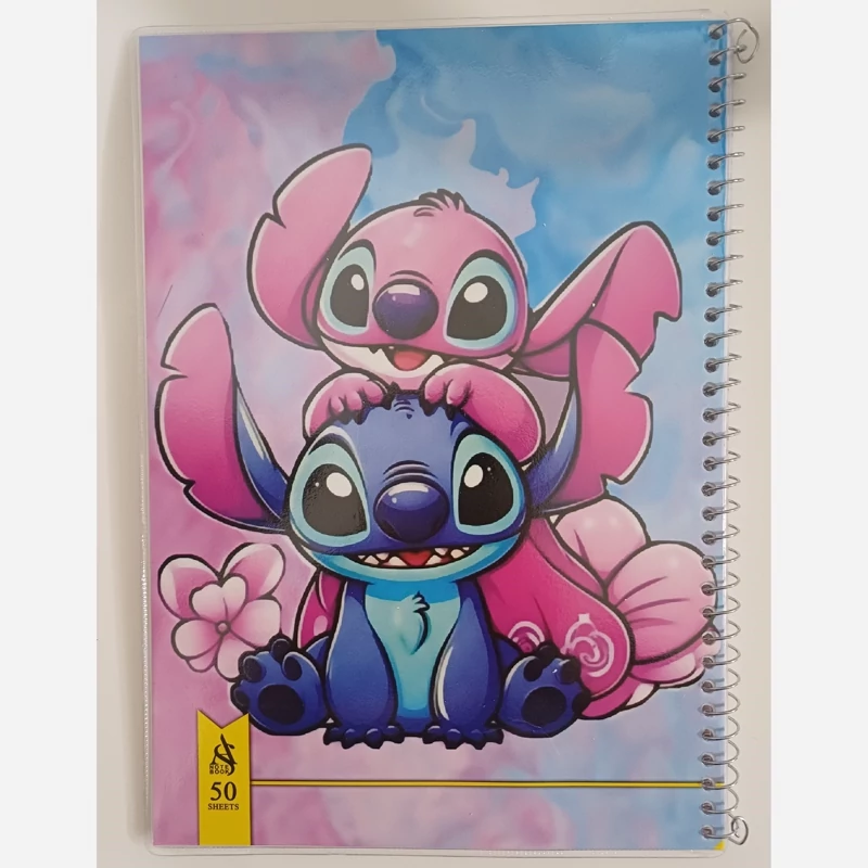 دفتر 50 برگ جلد پرسی